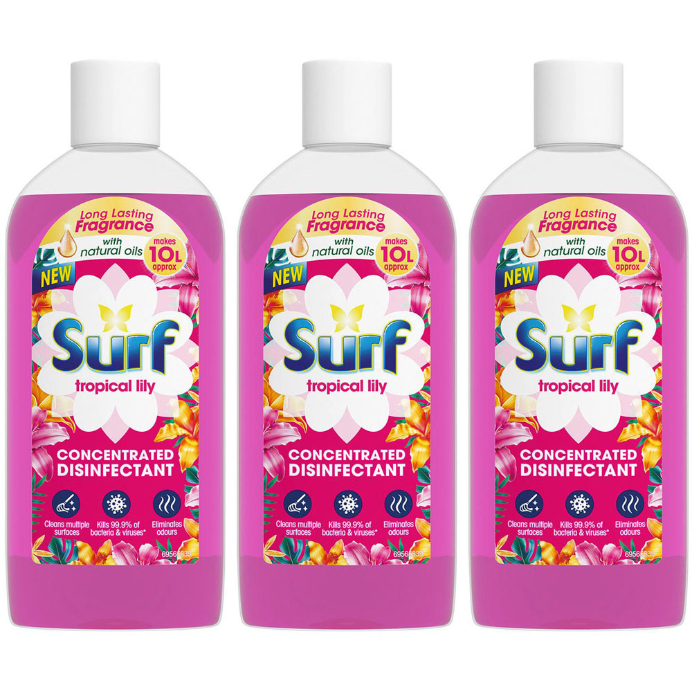 Surf Tropical Lily Multi Purpose Cleaner 240ml 3 Pack Image 1