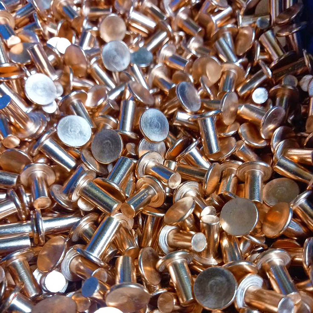 Metal Gutta Copper Rivet 100 Pack Image 2