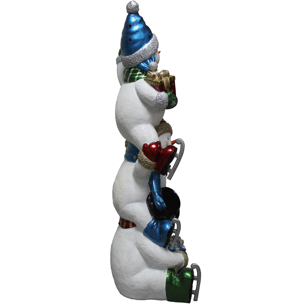 The Christmas Centre LED Snowman Stack Decoration 150cm Image 4