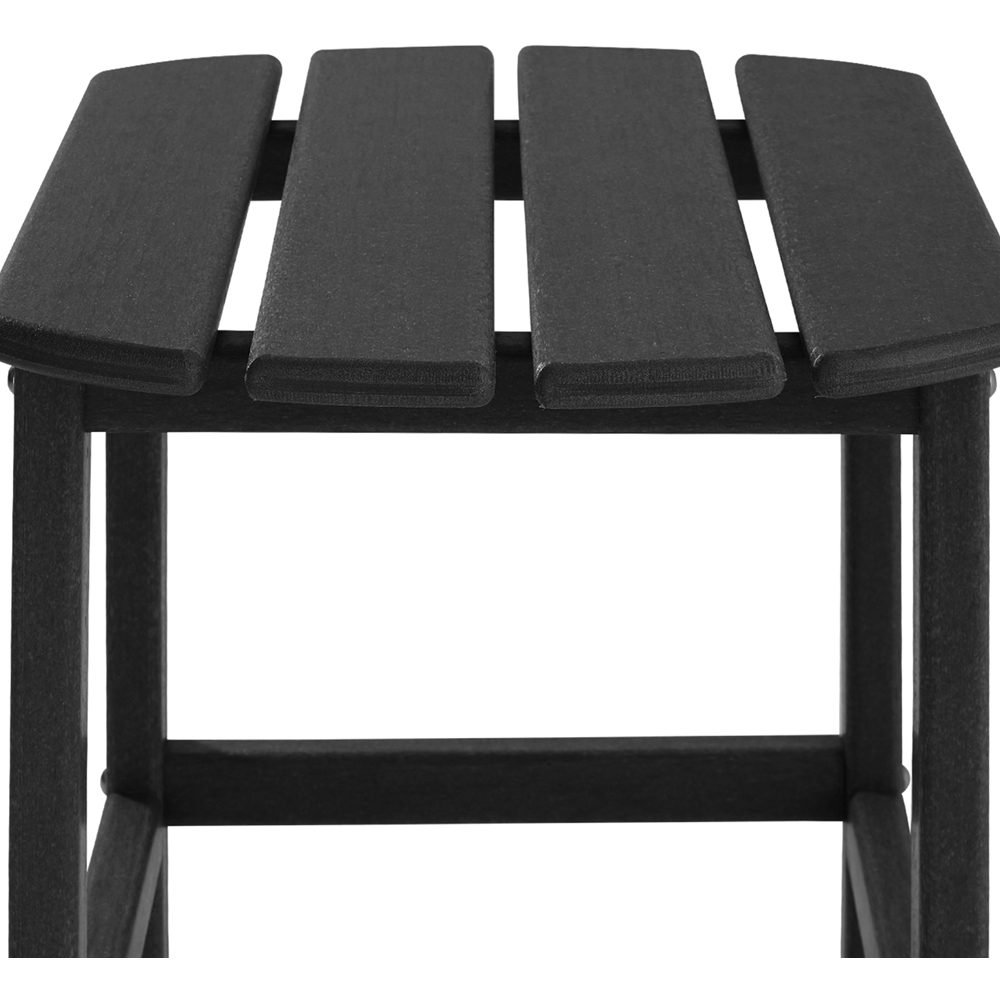 tectake Kamala Black Wood Look Side Table Image 7