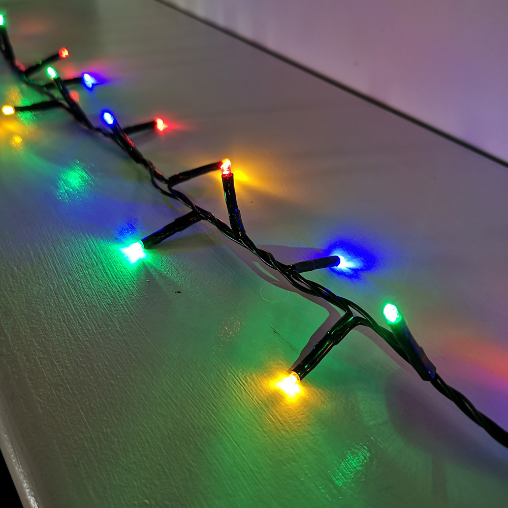 Premier TreeBrights 750 Multicolour LED Multi-Function Green String Light 19m Image 4