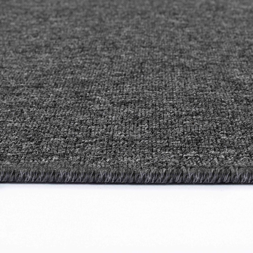 Desire Rugs Simple Dark Grey Low Pile Felt Backing Tufted Rug 170 x 120cm Image 3