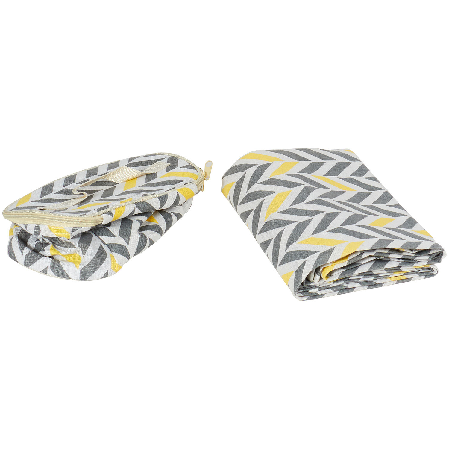 22 Piece Picnic Basket Natural Image 4