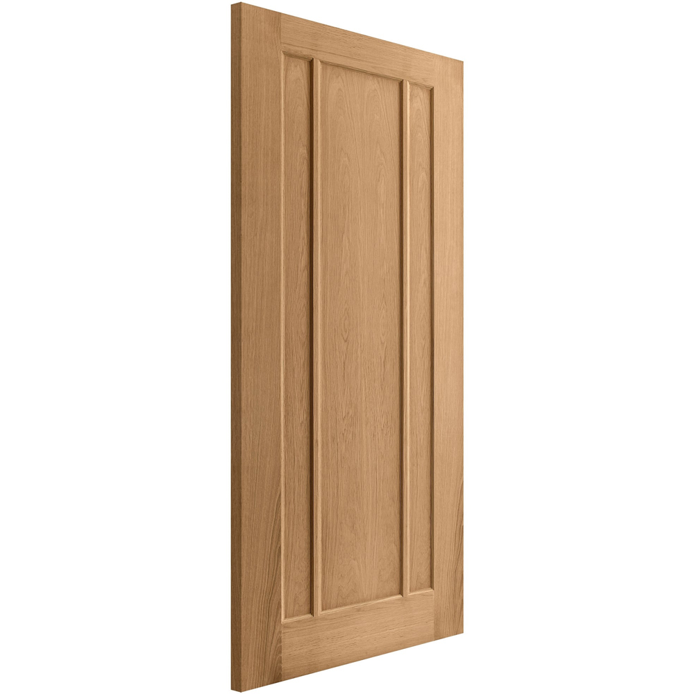 Toledo Oak Veneer 3 Panel Internal Door 2040 x 826 x 40mm Image 3