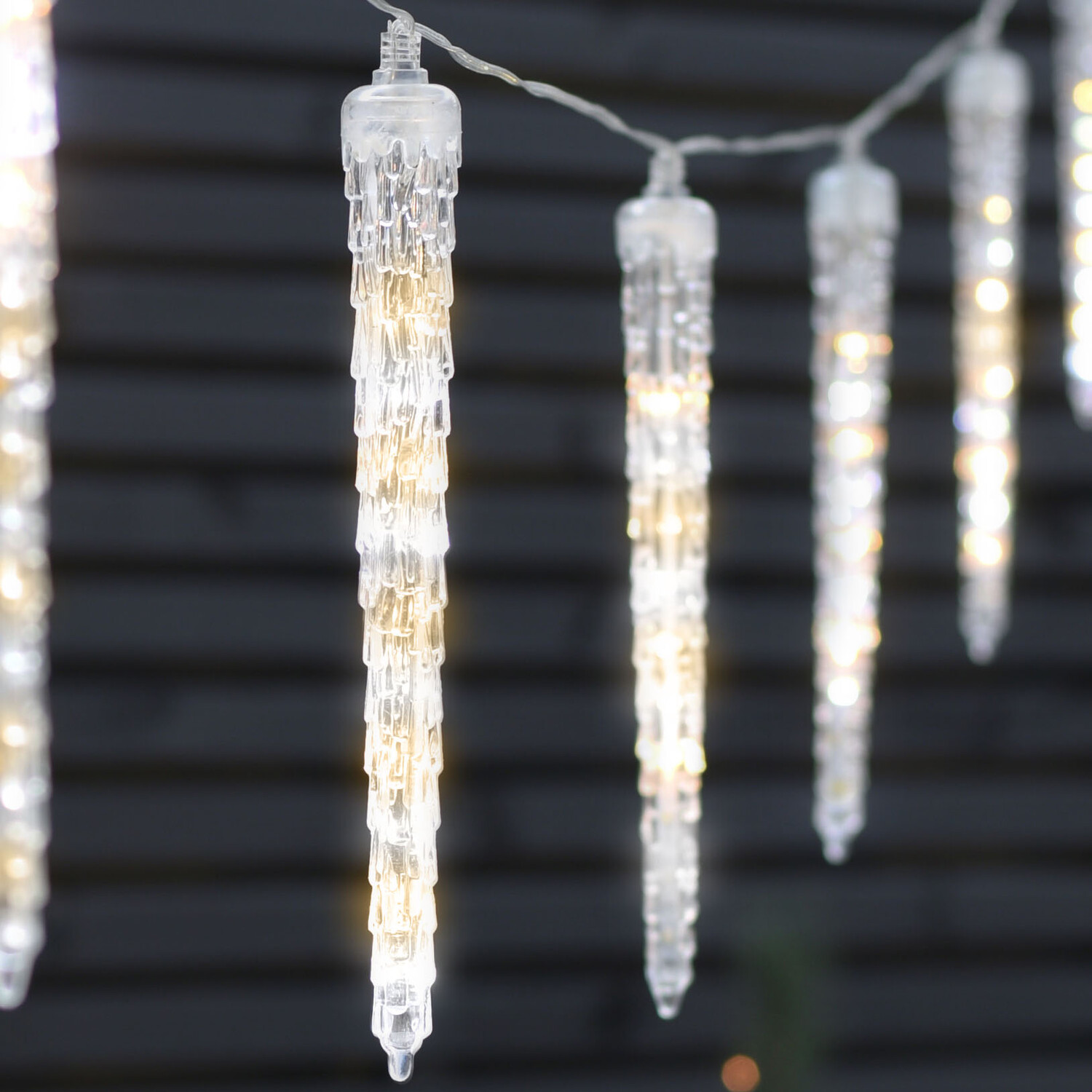 Fantasy 160 LED Rainfall Icicle Lights Image 2