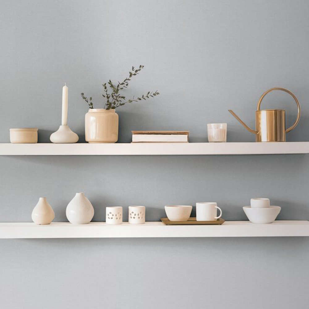 A.S Creation Texture Grey Non-Woven Wallpaper Image 4