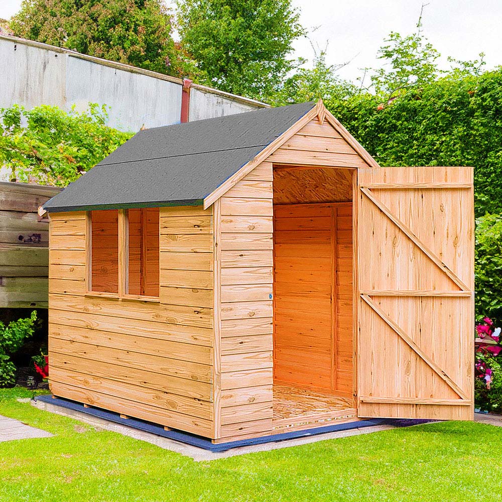 Shire 7 x 5ft Dip Treated Overlap Shed Image 6