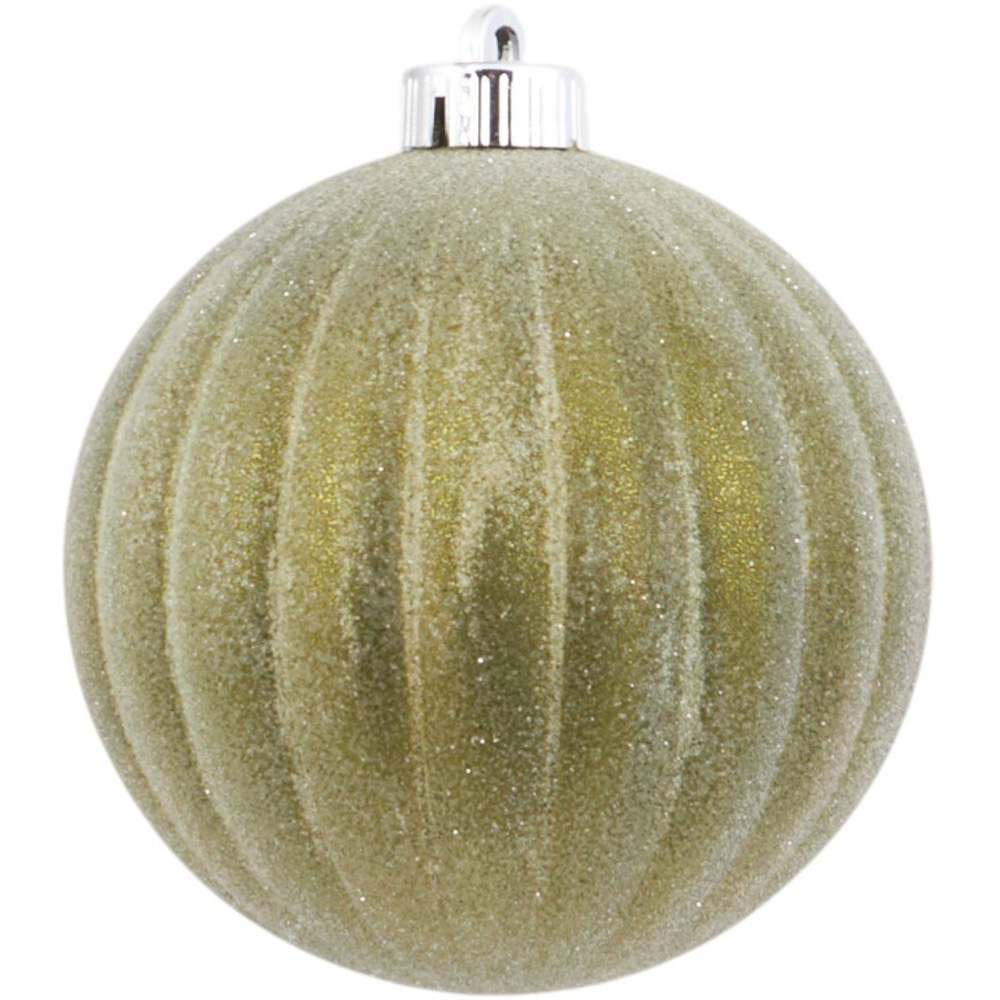 Pack of 4 Amber Charm Baubles Amber Image 3