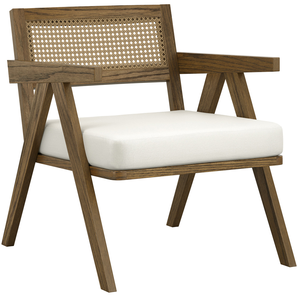 LPD Home Arizona Smoked and Ecru Accent Chair Image 2