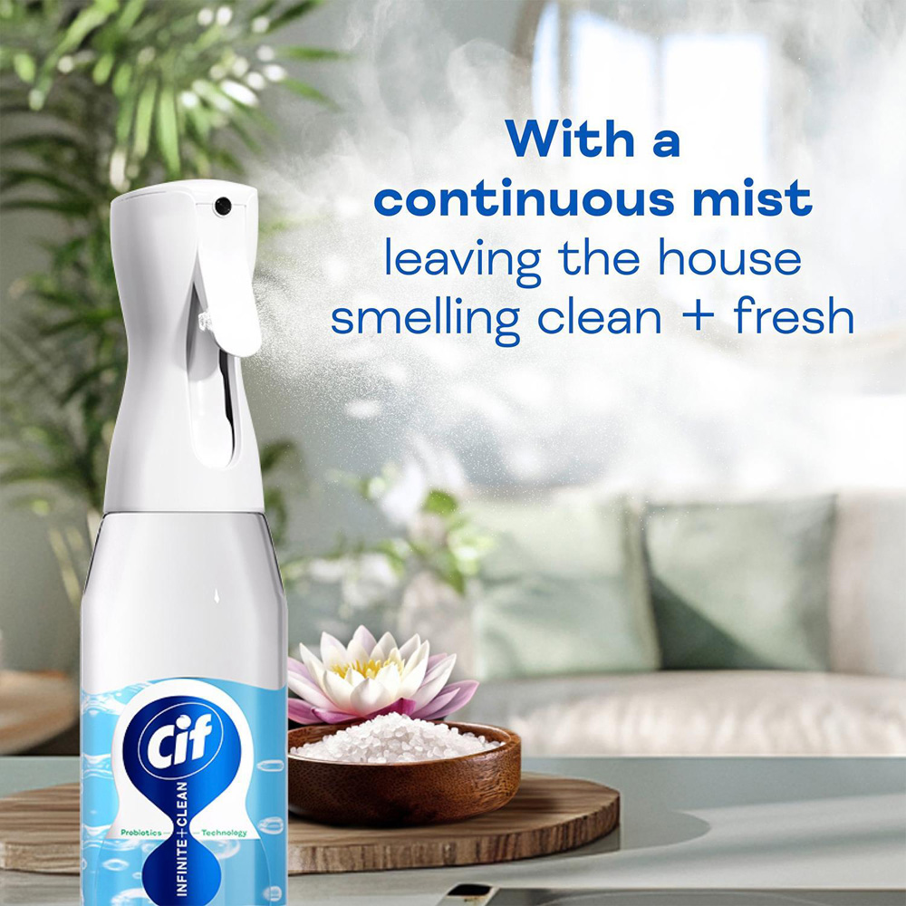 Cif Infinite Clean All in One Lotus and Mineral Salt Cleaner Reload 590ml 12 Pack Image 8