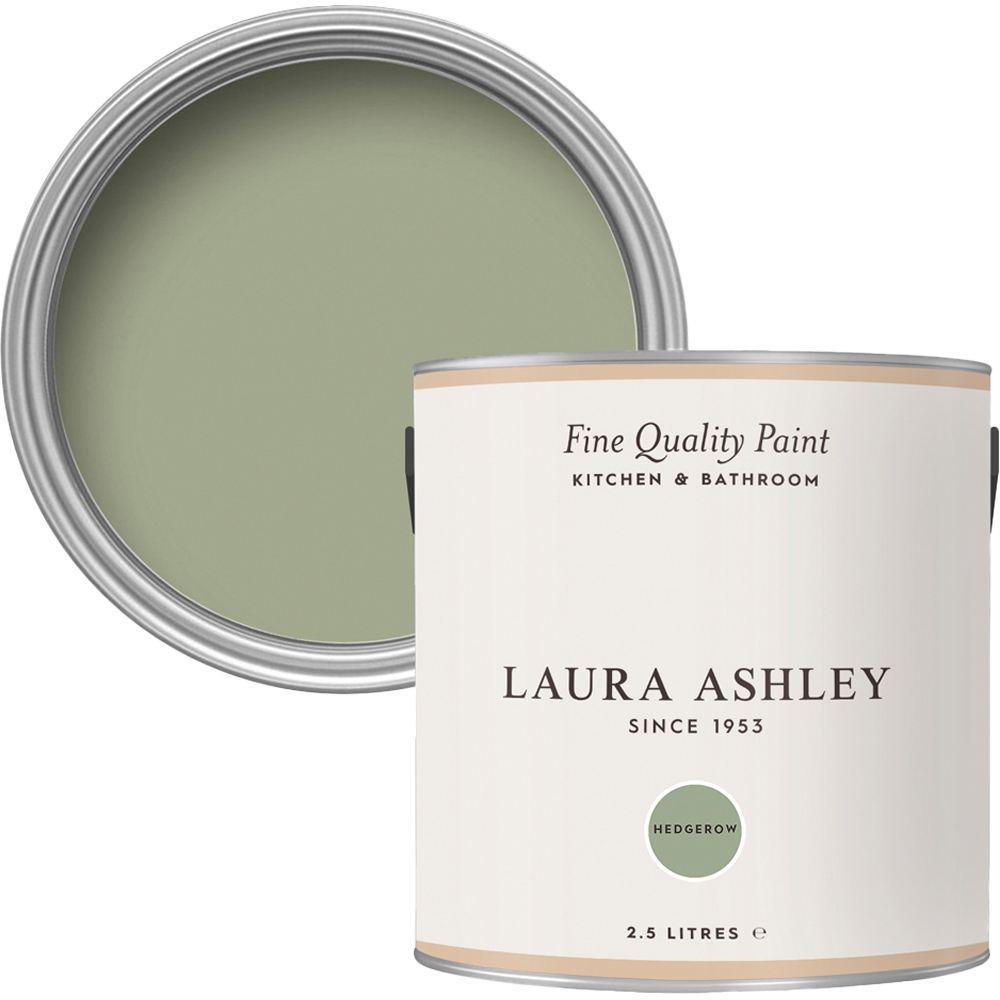Laura Ashley Kitchen and Bathroom Hedgerow Emulsion Paint 2.5L Image 1