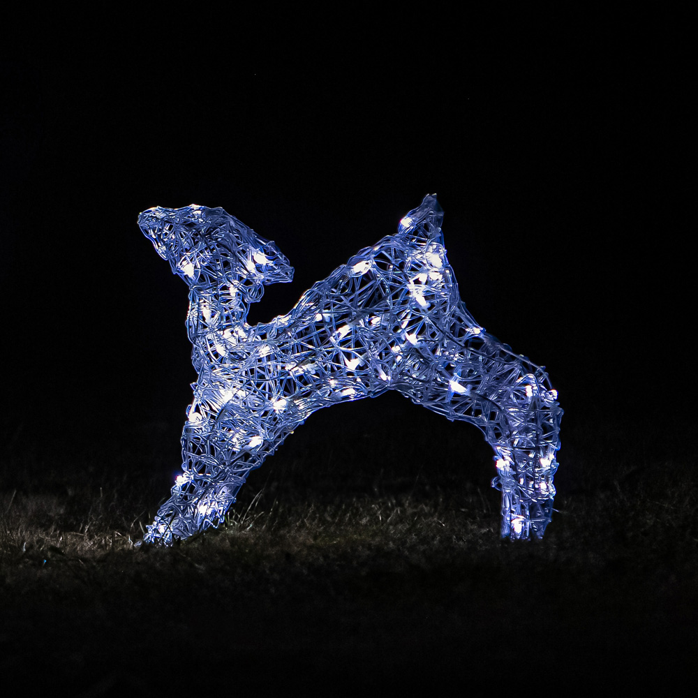 The Christmas Centre 250 LED Soft Acrylic Light-Up Mother and Baby Reindeer Set 3.2ft Image 5