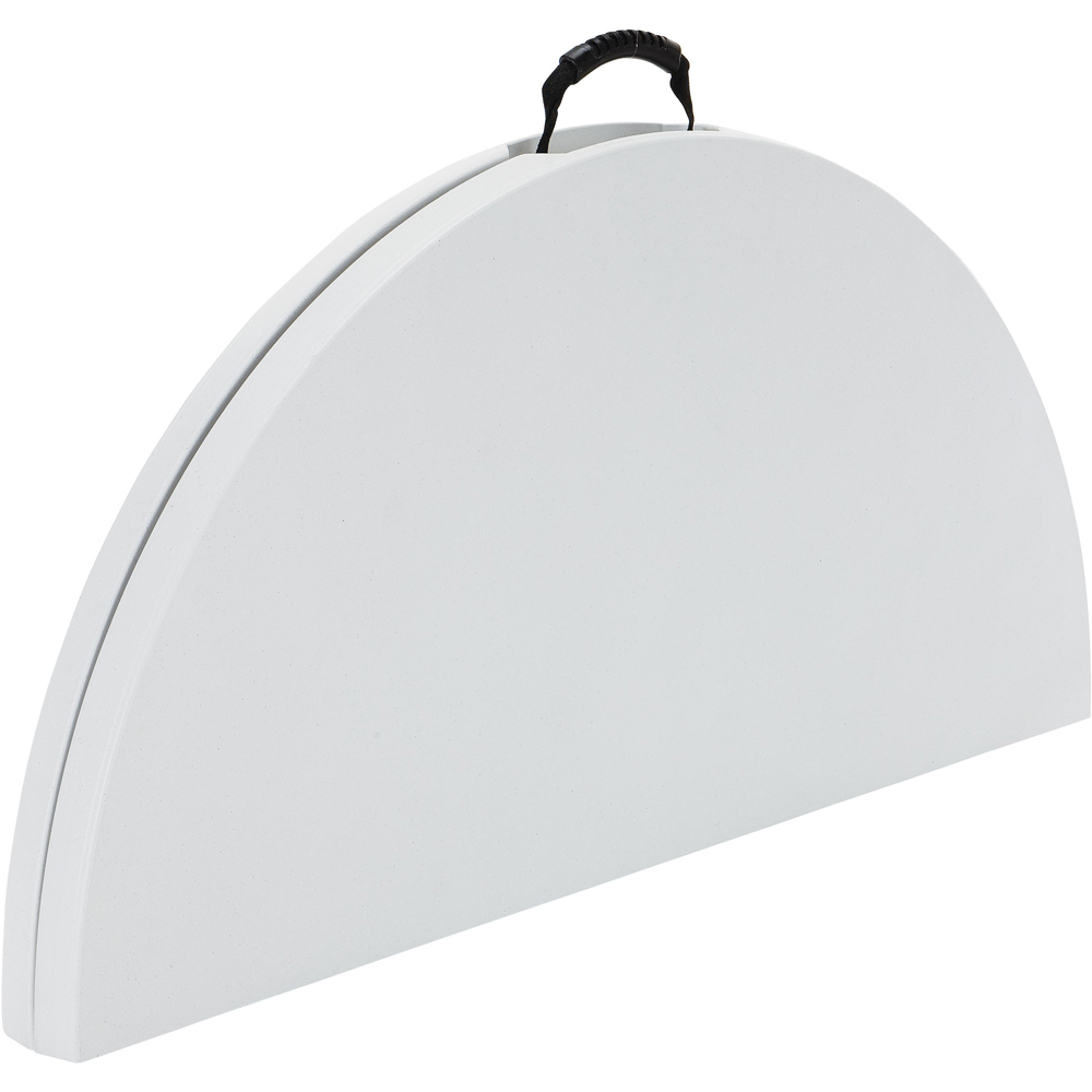 Lifetime Products 4 Seater Fold In Half Light Round Commercial Table Image 4