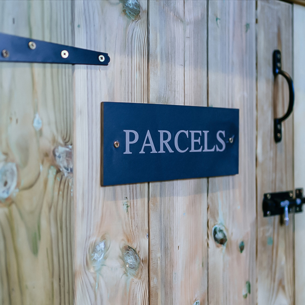 The Garden Village Pendle 4 x 2 x 1.5ft Large Parcel Storage Shed Image 3