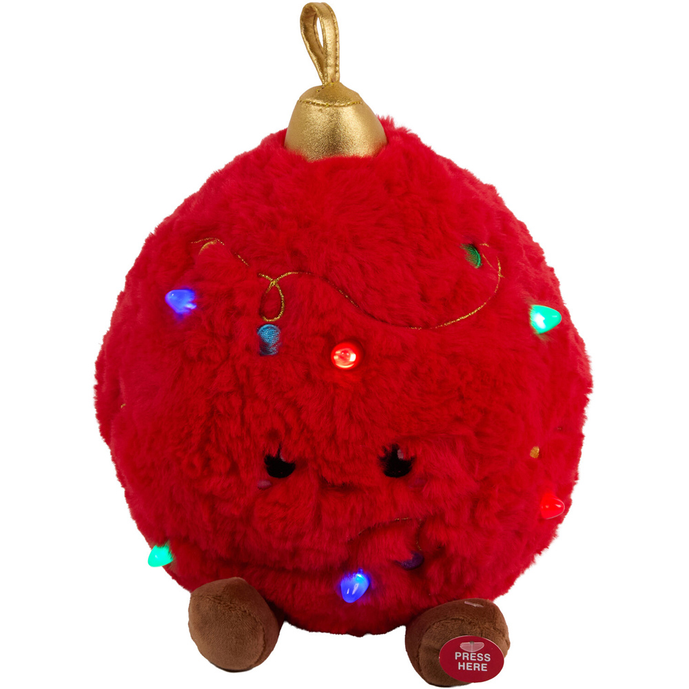 Animated Singing Bauble Red Image 3