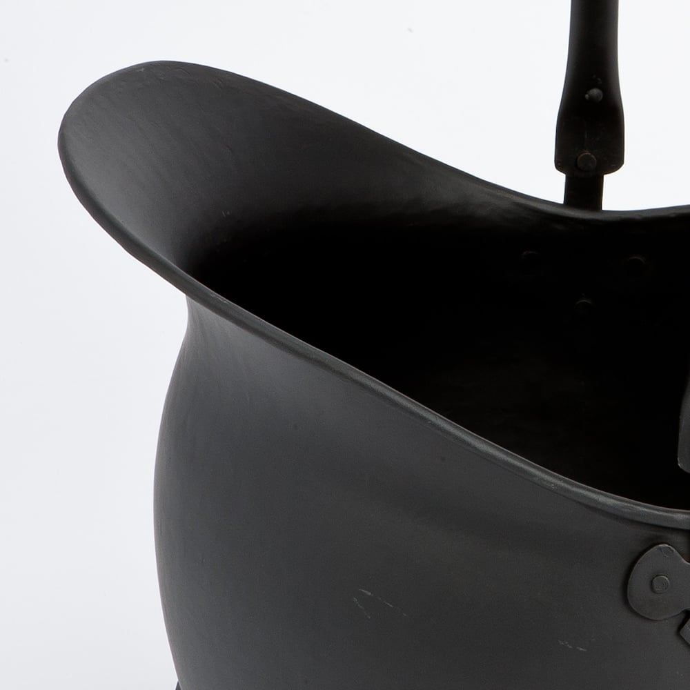 Inglenook Fireside Black Coal Bucket with Shovel Large Image 3
