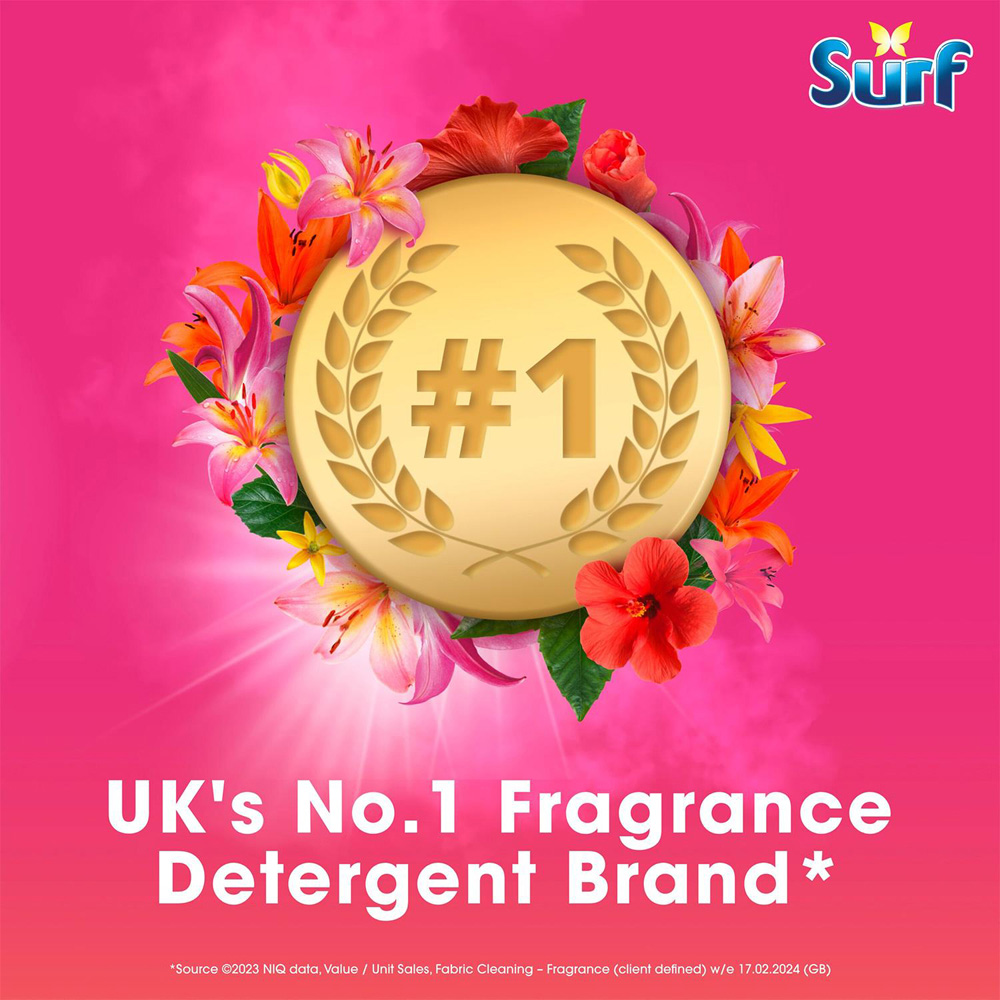 Surf Tropical Lily Laundry Washing Powder XXXL 125 Washes 6.25kg Image 7