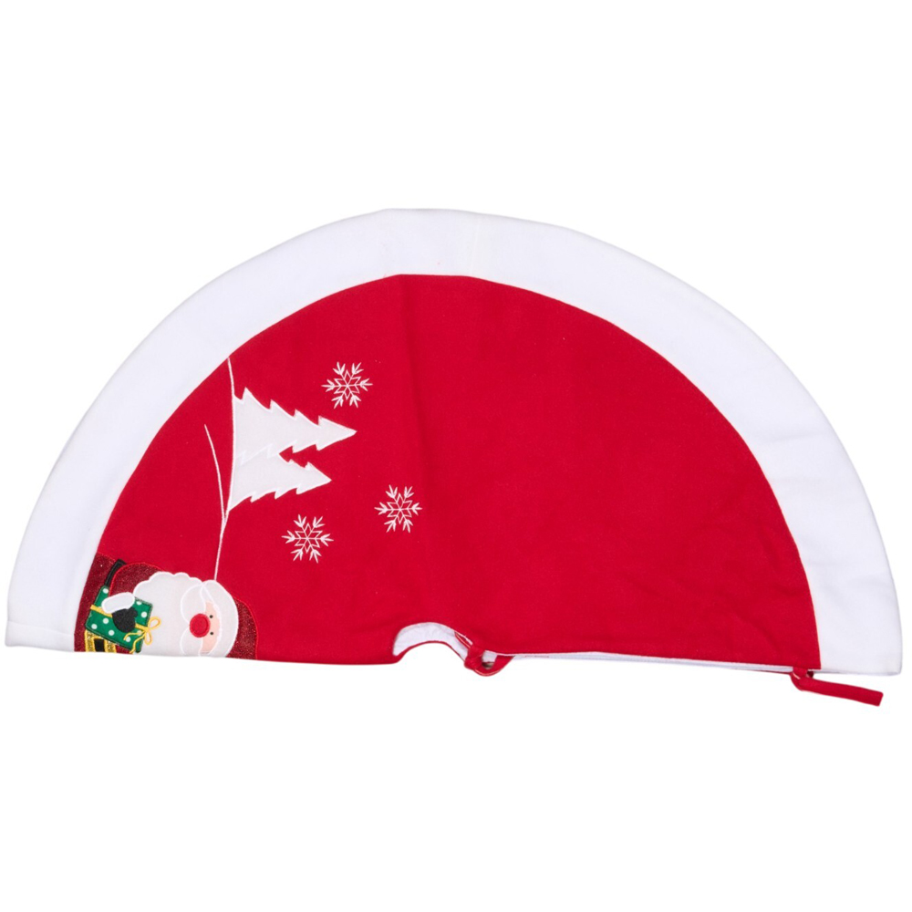 Waving Santa Tree Skirt Image 4