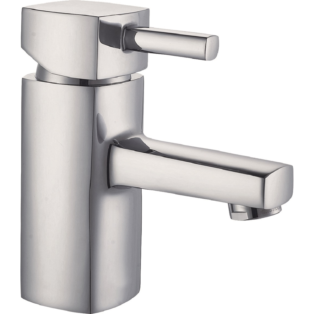 Fresssh Loui Chrome Mono Basin Mixer with Clicker Waste Image 1