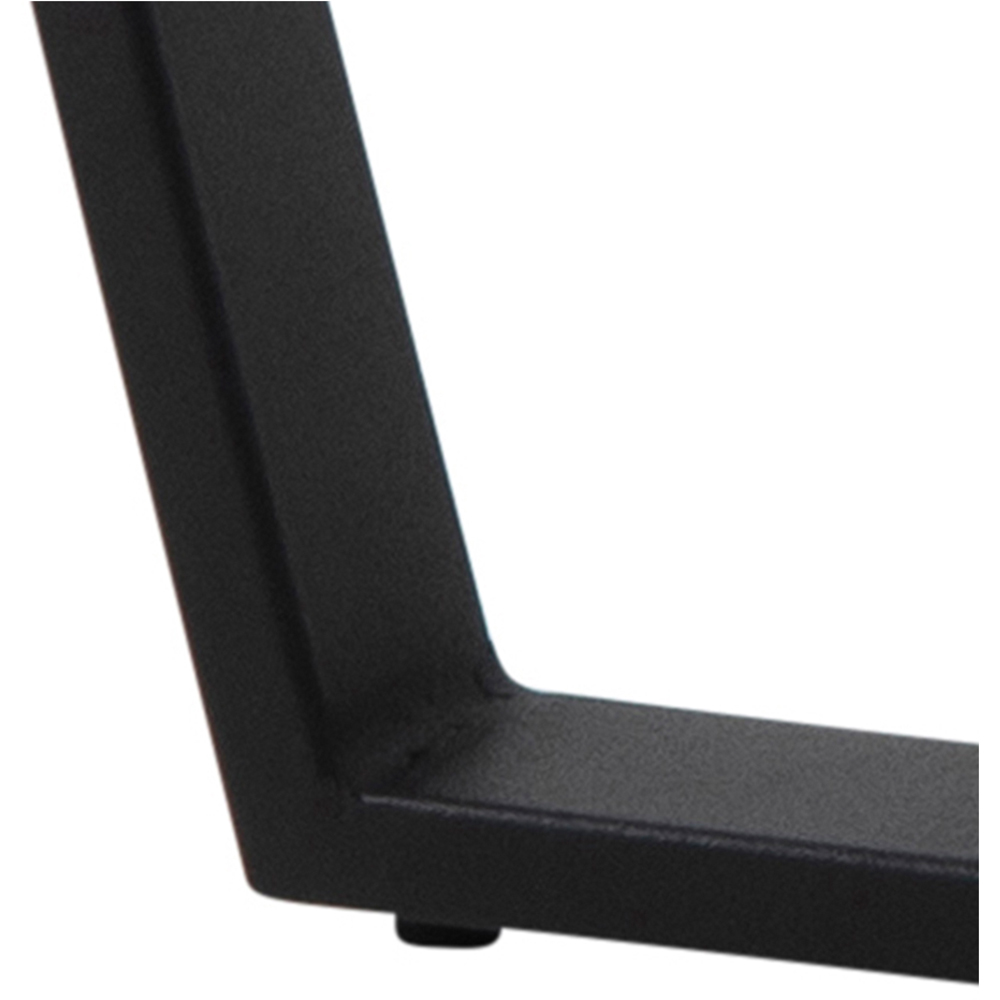 Florence Amble Black Marble Melamine Top Round Coffee Table Image 7