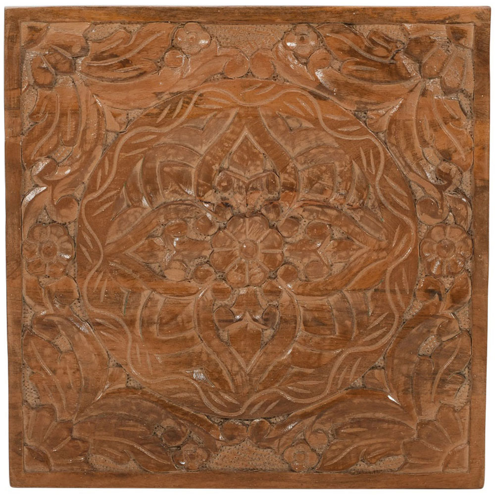 Brooklyn Adair Mango Wood Wall Art 40 x 40cm Image 3