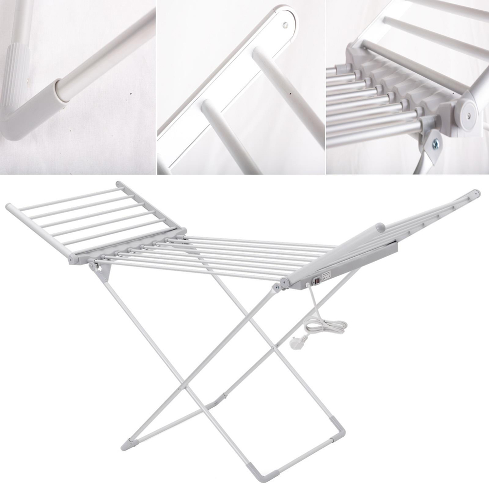 Eurotrade Indoor Electric Heated Clothes Airer Image 8