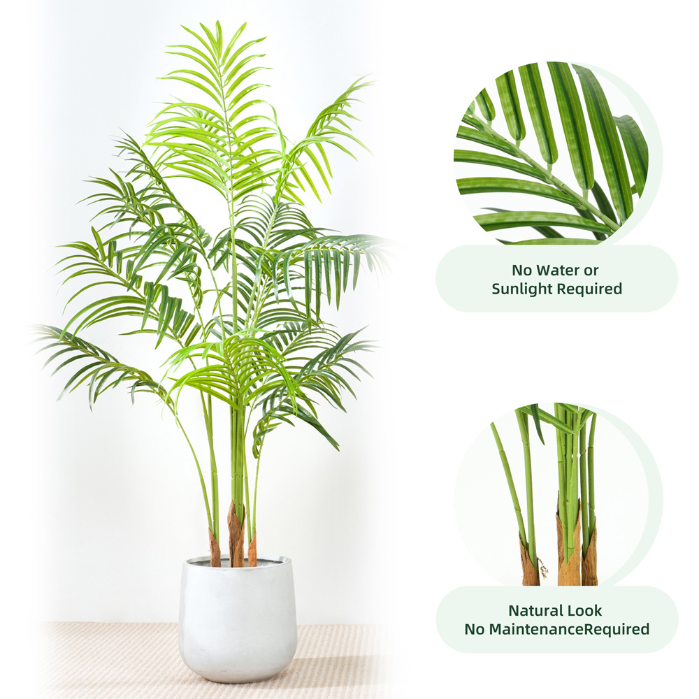 Palm Tree Indoor Artificial Plant 200cm Image 4