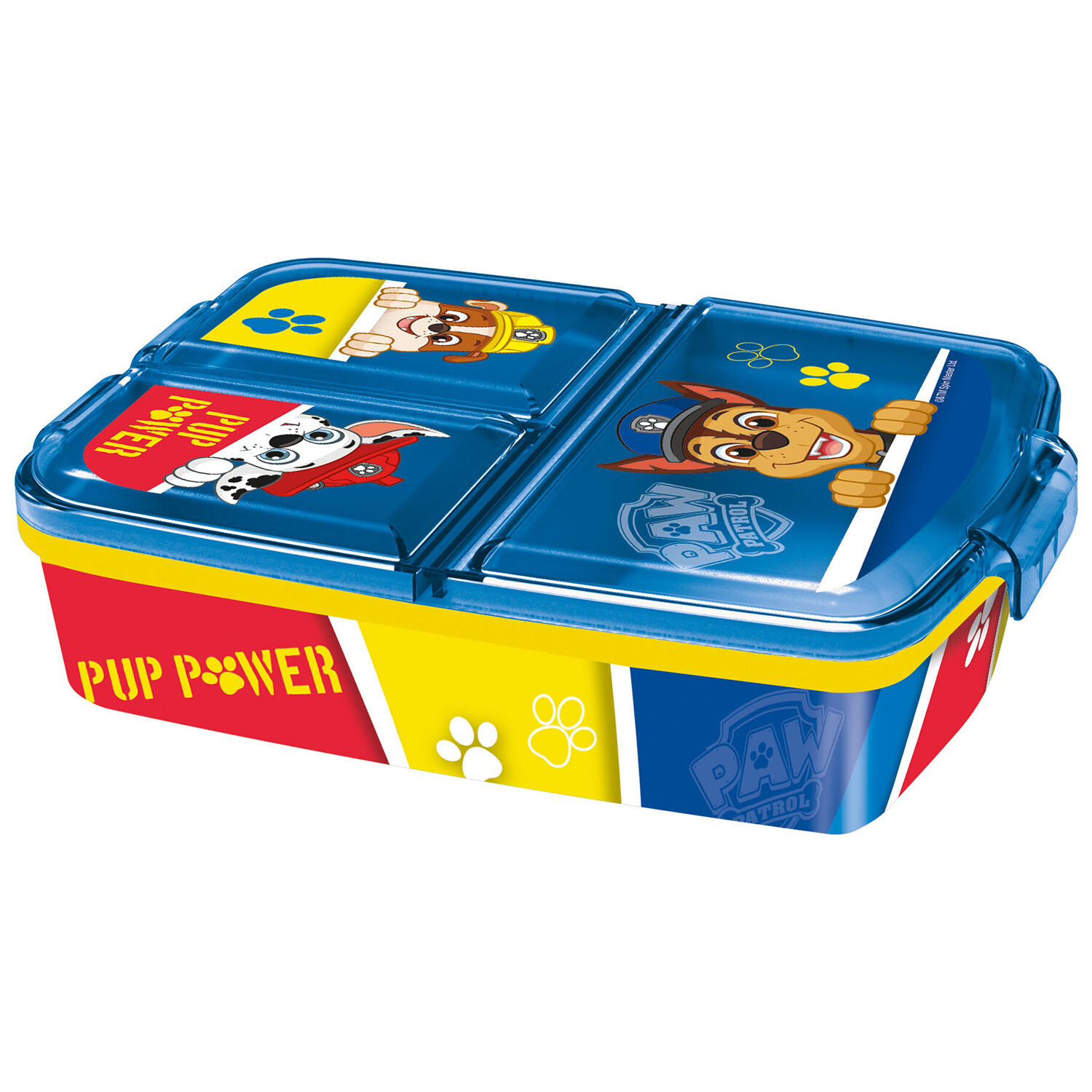 Paw Patrol Multi Compartment Sandwich Box - Multicolour Image