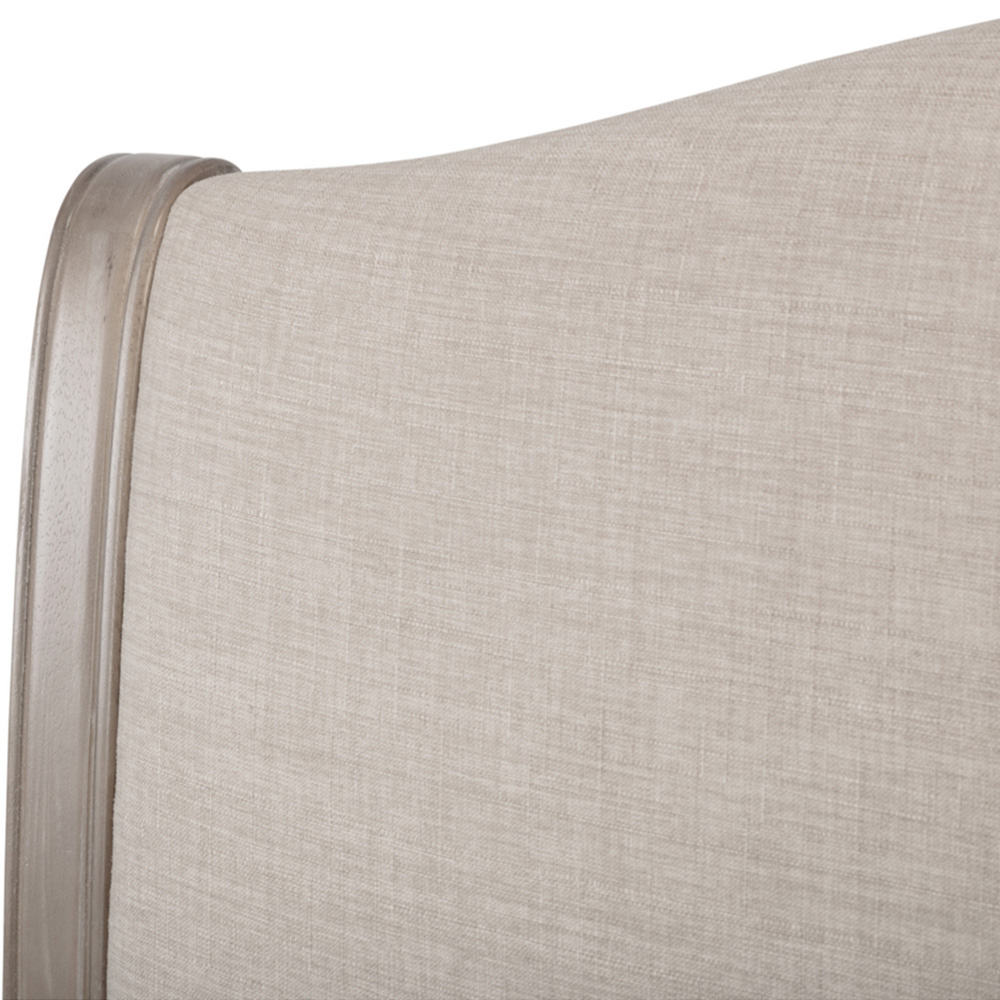 Julian Bowen Camille Double Limed Oak Bed Image 5