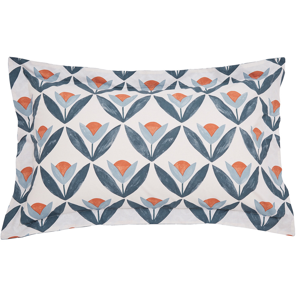 Scion Tulip Trellis Single Navy Duvet Set Image 2