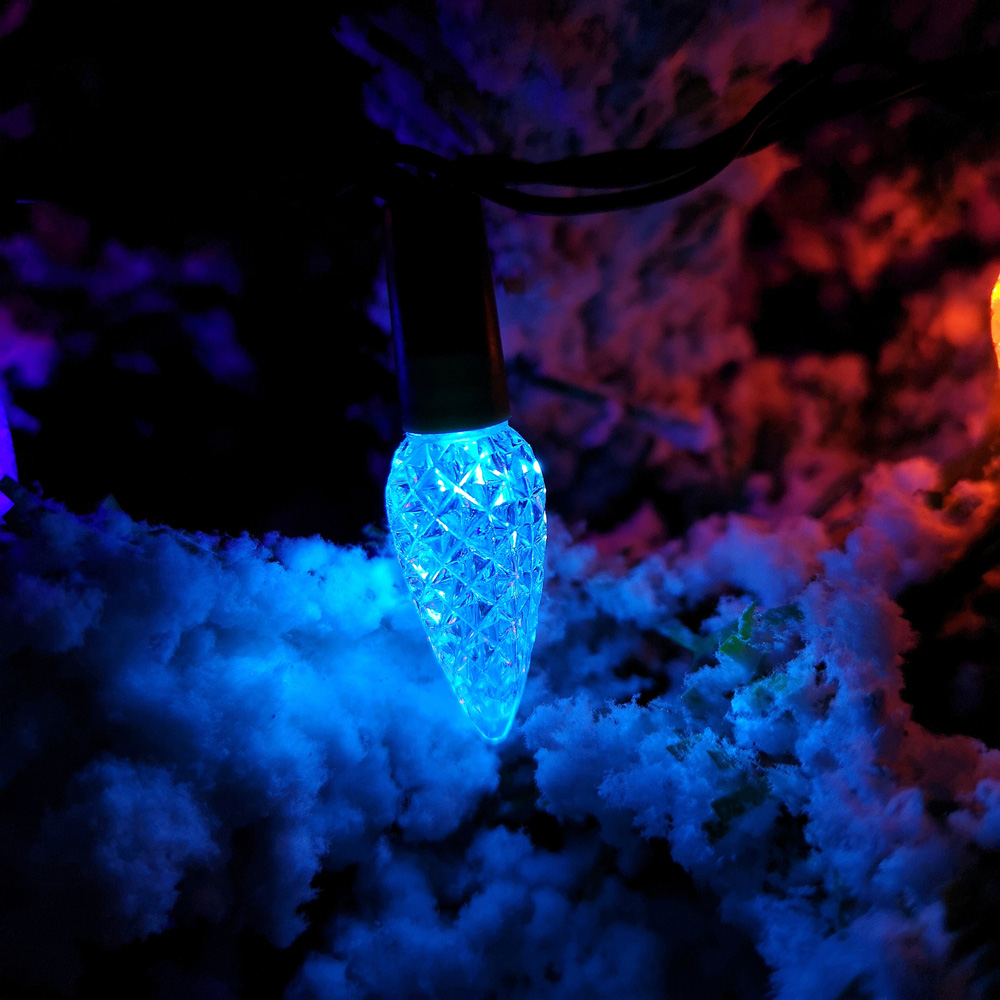 Samuel Alexander 150 Rainbow LED Pine Cone Christmas Light 7.5m Image 8