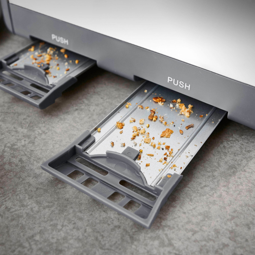 Tower Cavaletto EEJB250 Grey 4 Slice Toaster 1.7L Kettle and 8.5L Dual Basket Air Fryer Bundle Image 5