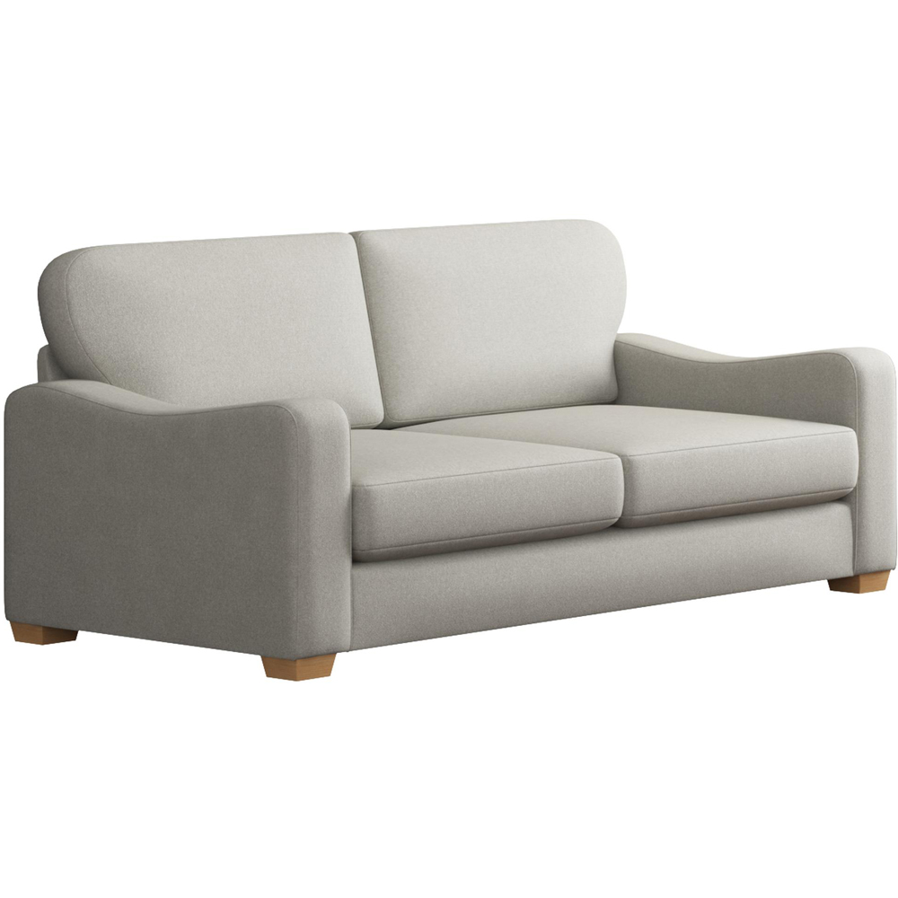 Theadford 3 Seater Venice Mink Fixed Back Sofa Image 2