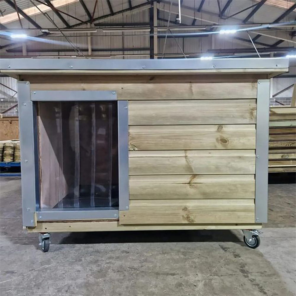 Benchmark Premium Timber Dog Cabin - 1145 x 750 x 760mm Image 2