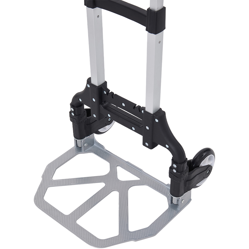 Living and Home Aluminium Alloy Folding Hand Truck with Bungee Cord 75kg Image 5