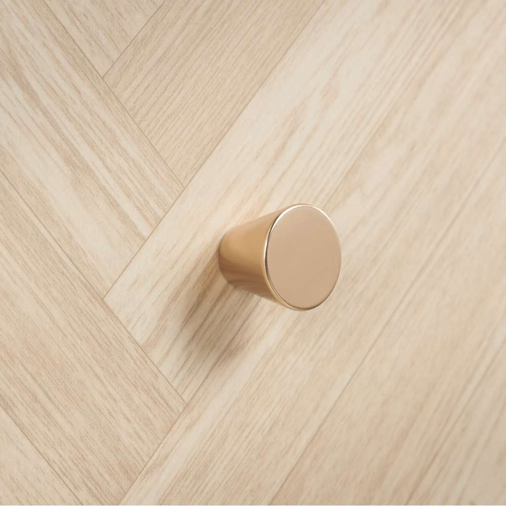 Birlea Herringford 2 Drawer Oak Bedside table Image 6