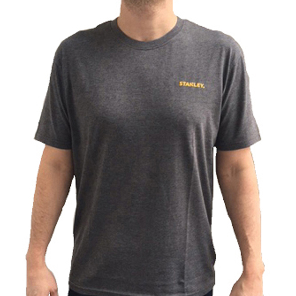 Stanley T-Shirt Medium Grey and Black 2 Pack Image 2