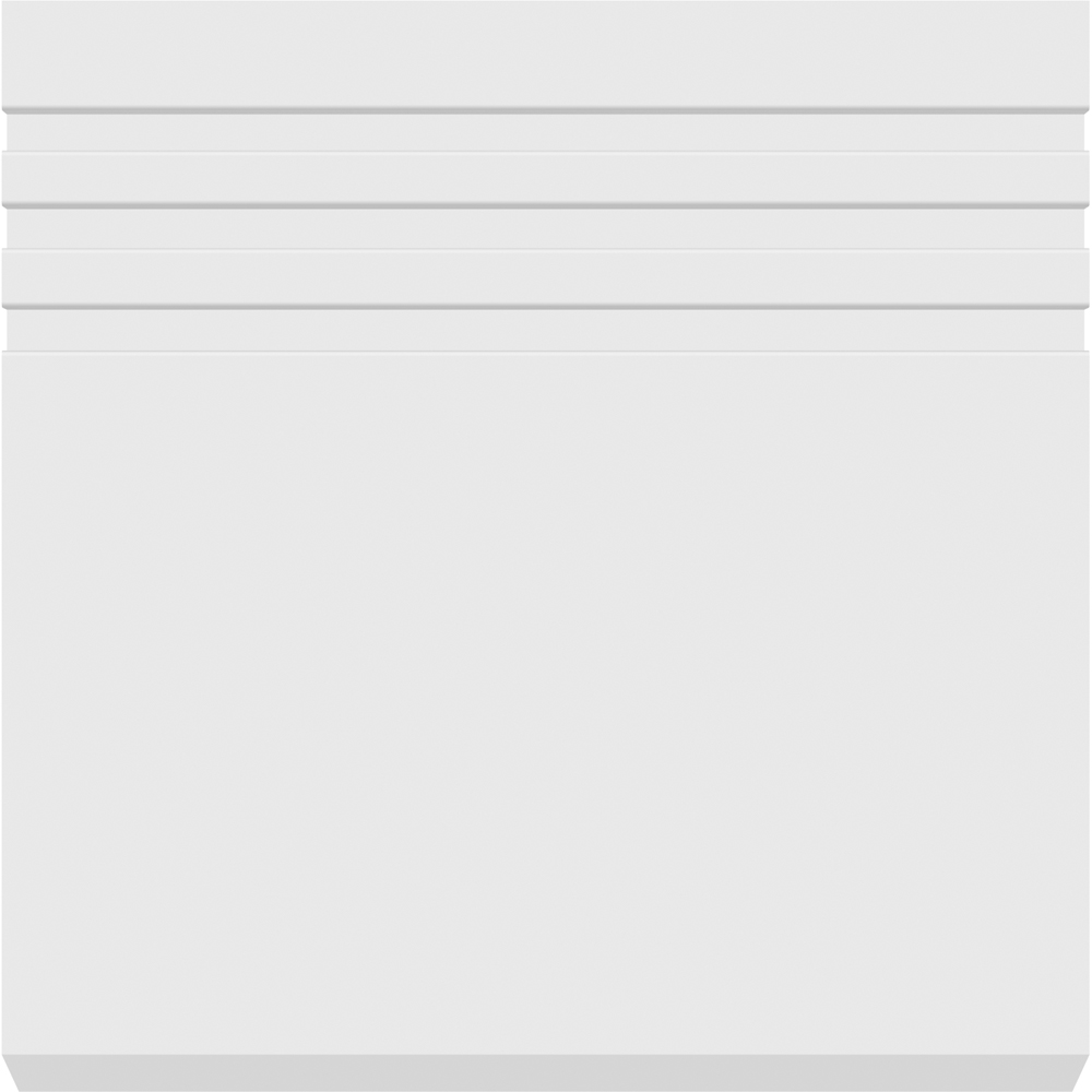 National Skirting White Groove III Primed Skirting Board 18mm 140 x 4200mm Image 3