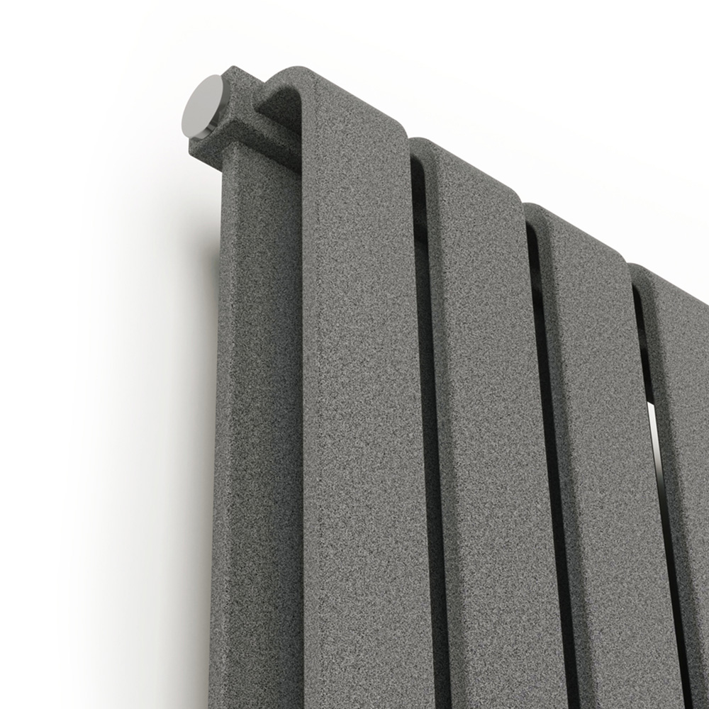 Terma Warp Room 2960 BTU Salt n Pepper Radiator 630 x 785mm Image 5