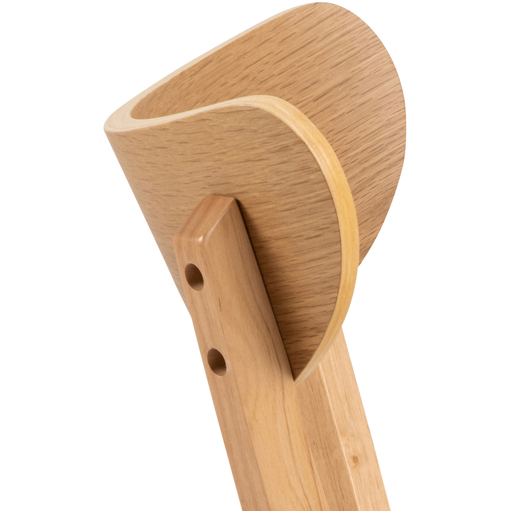 Florence Roxby 4 Seater Round Dining Table Oak Image 6