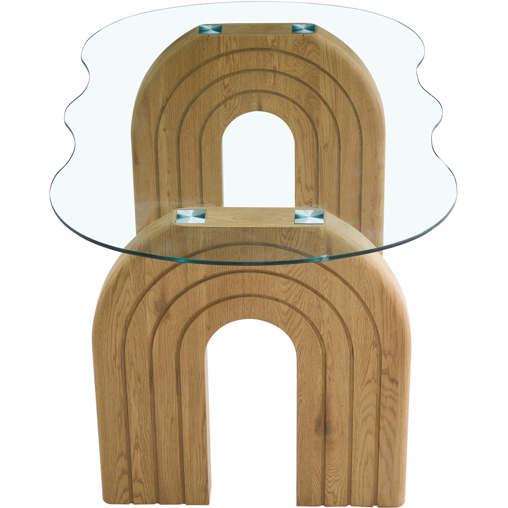 Salcombe Glass Dining Table Image 5