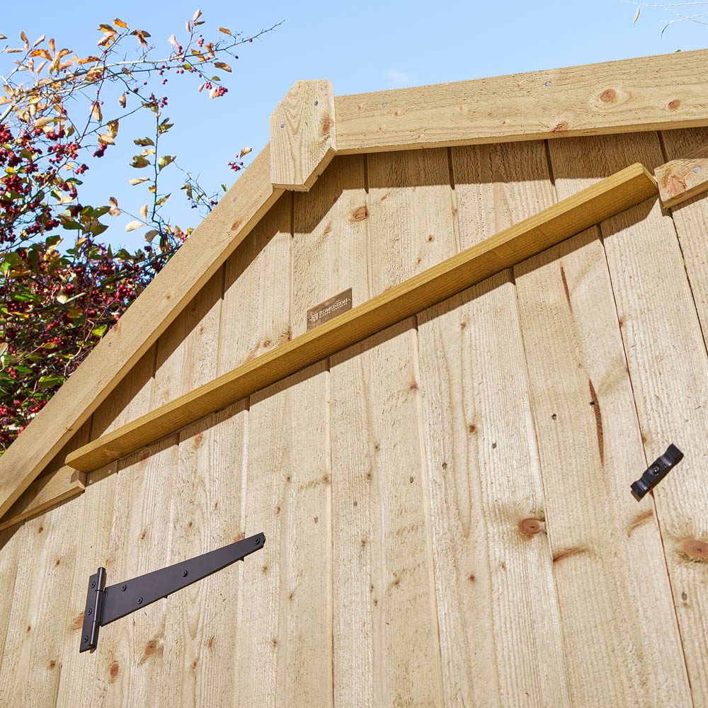 Rowlinson Premium Heritage 6 x 4ft Pressure Treated Shed Image 5