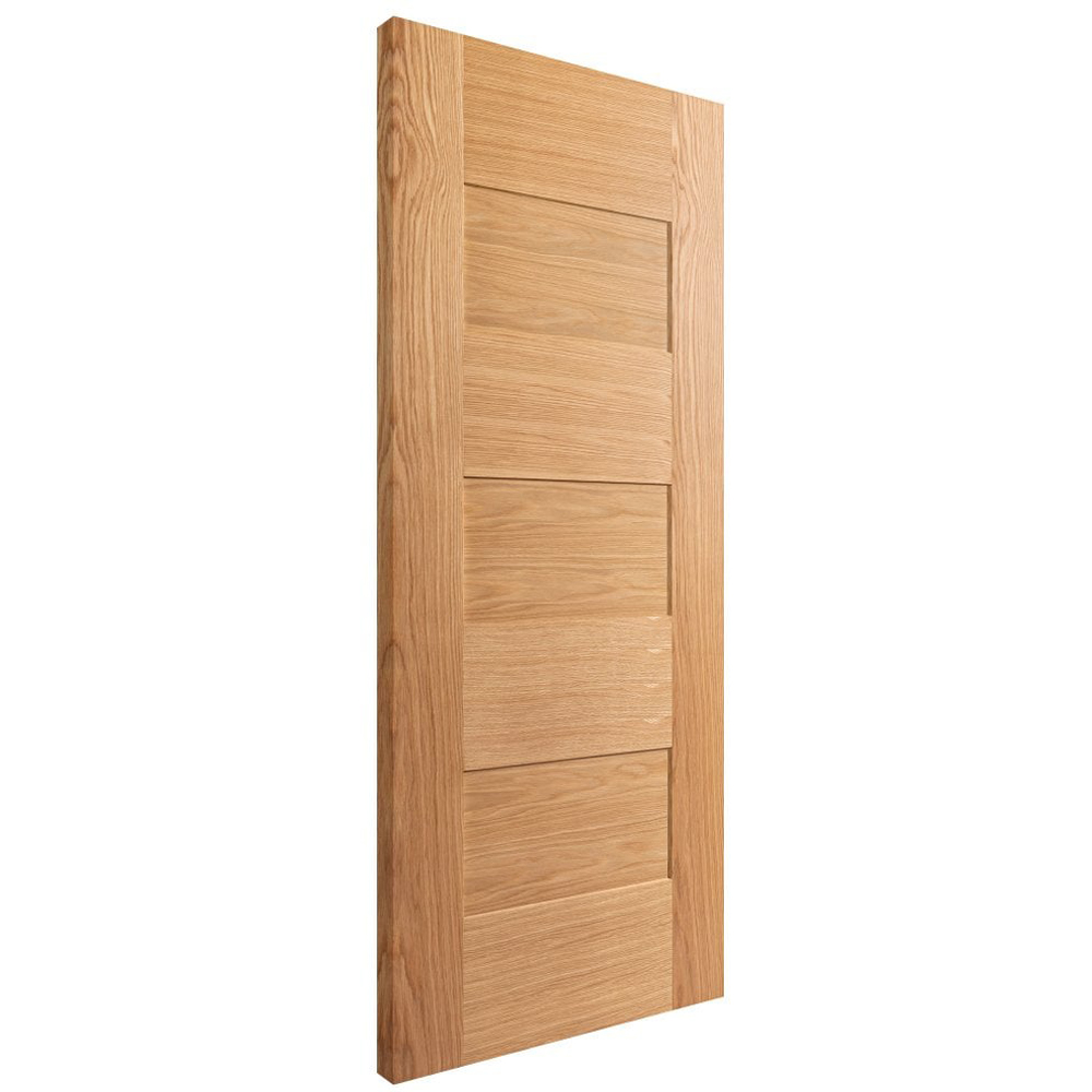 Edison Oak Veneer Fully Finished 7 Panel Internal Door 1981 x 686 x 35mm Image 3