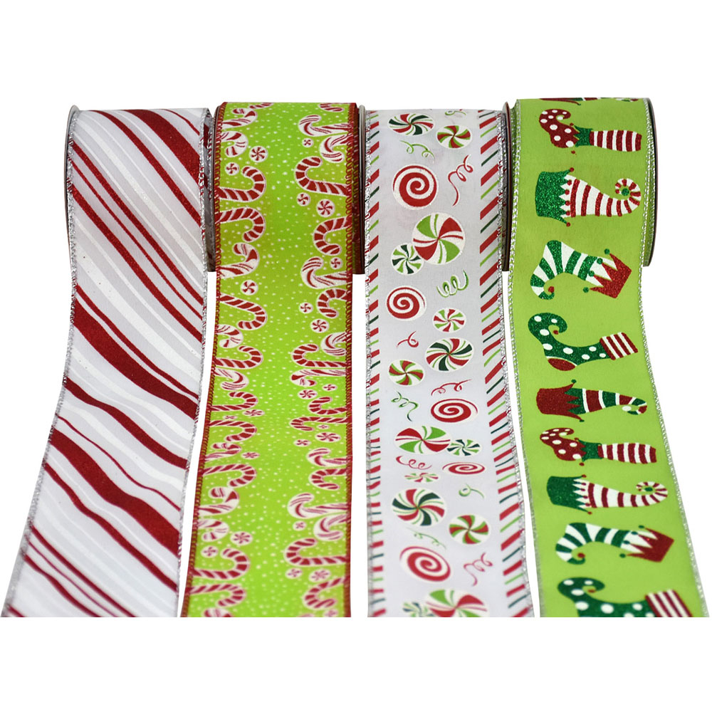 Grumble Candy Cane Ribbon Image 2