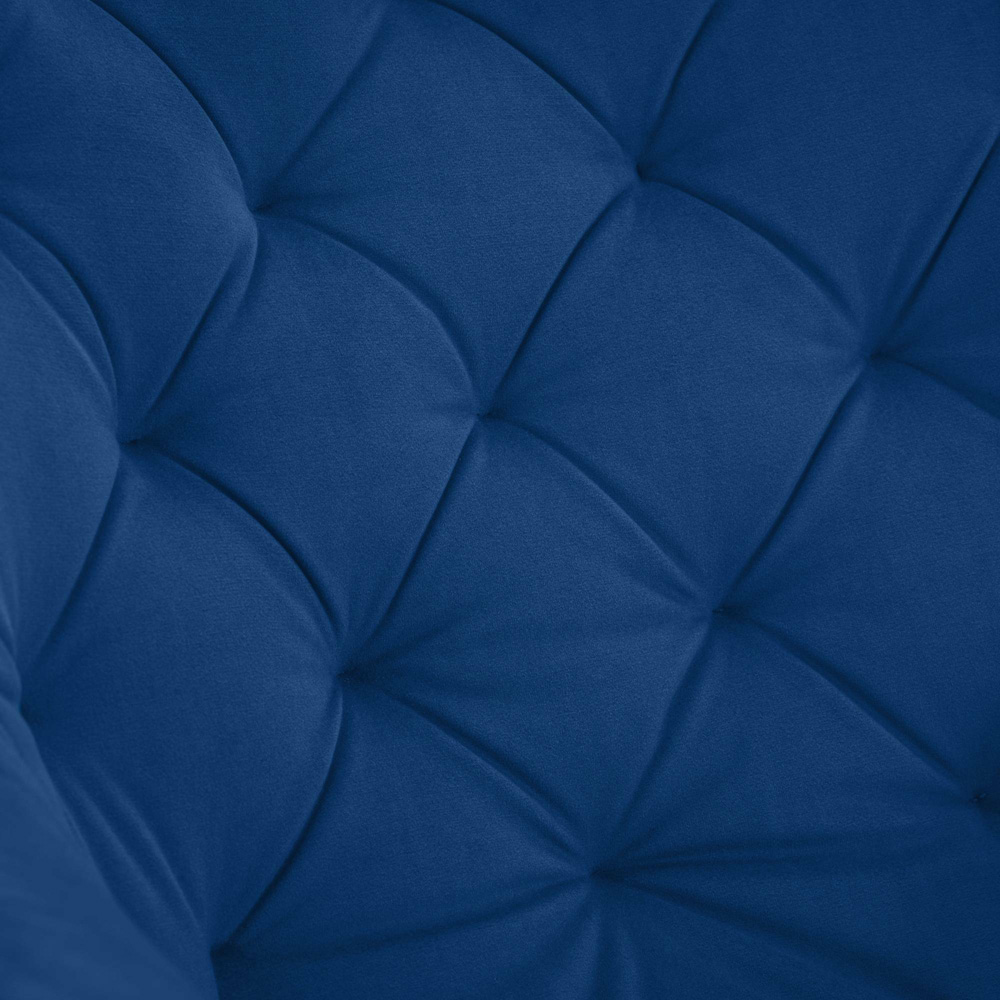 Julian Bowen Lorenzo Set of 2 Blue Dining Chairs Image 8