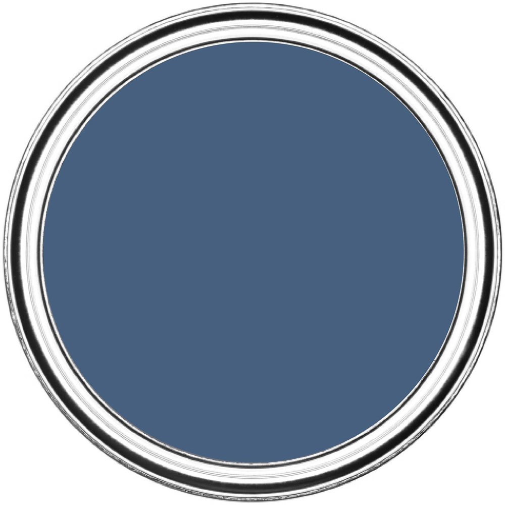 Rust-Oleum Kitchen Cupboard Ink Blue Washable Satin Paint 750ml Image 3