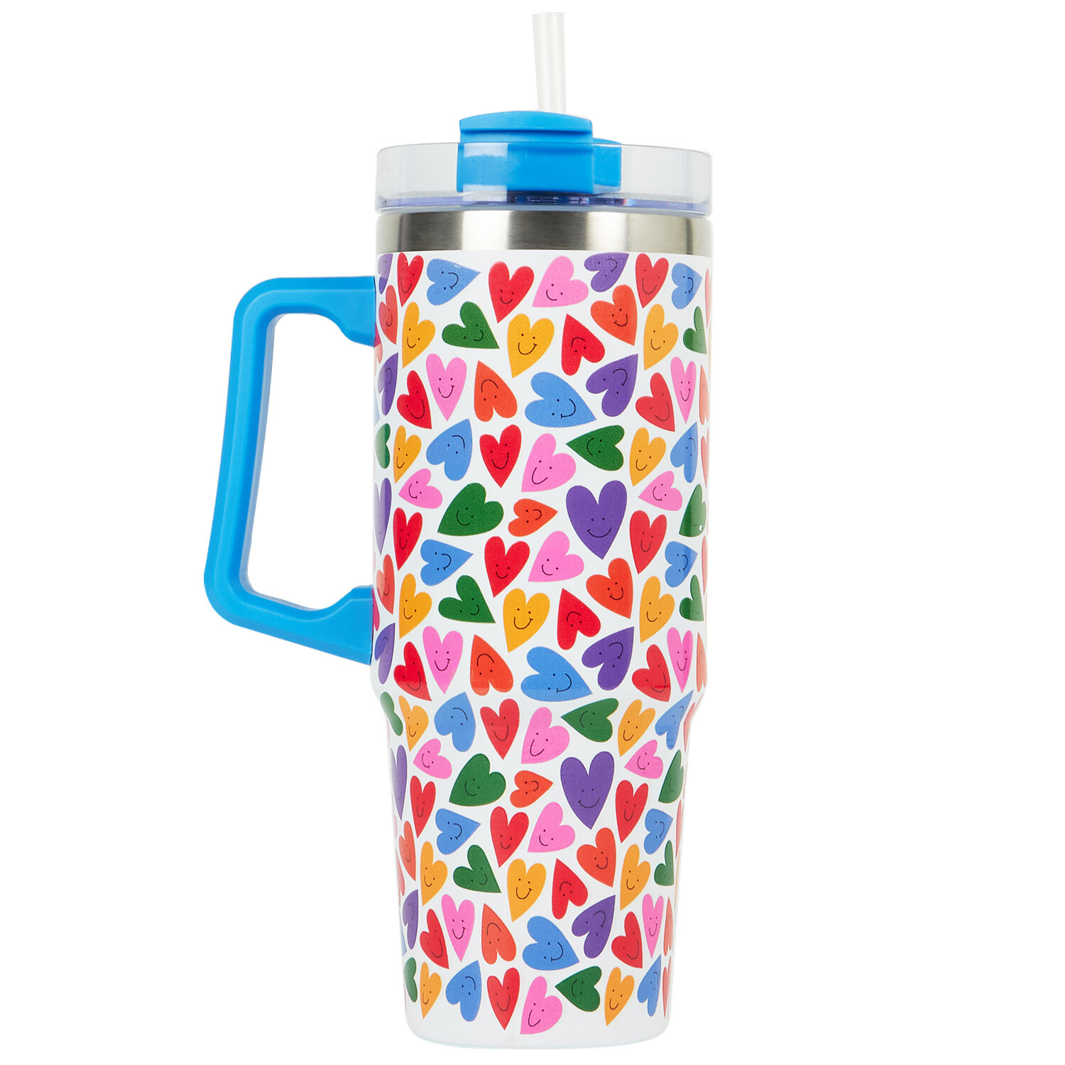 Heart Tumbler 850ml - Multicolour Image 2