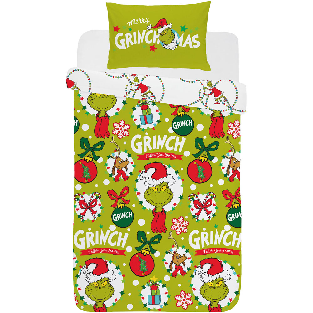 The Grinch Grinchmas Duvet Set - Multicolour / Single Image 2