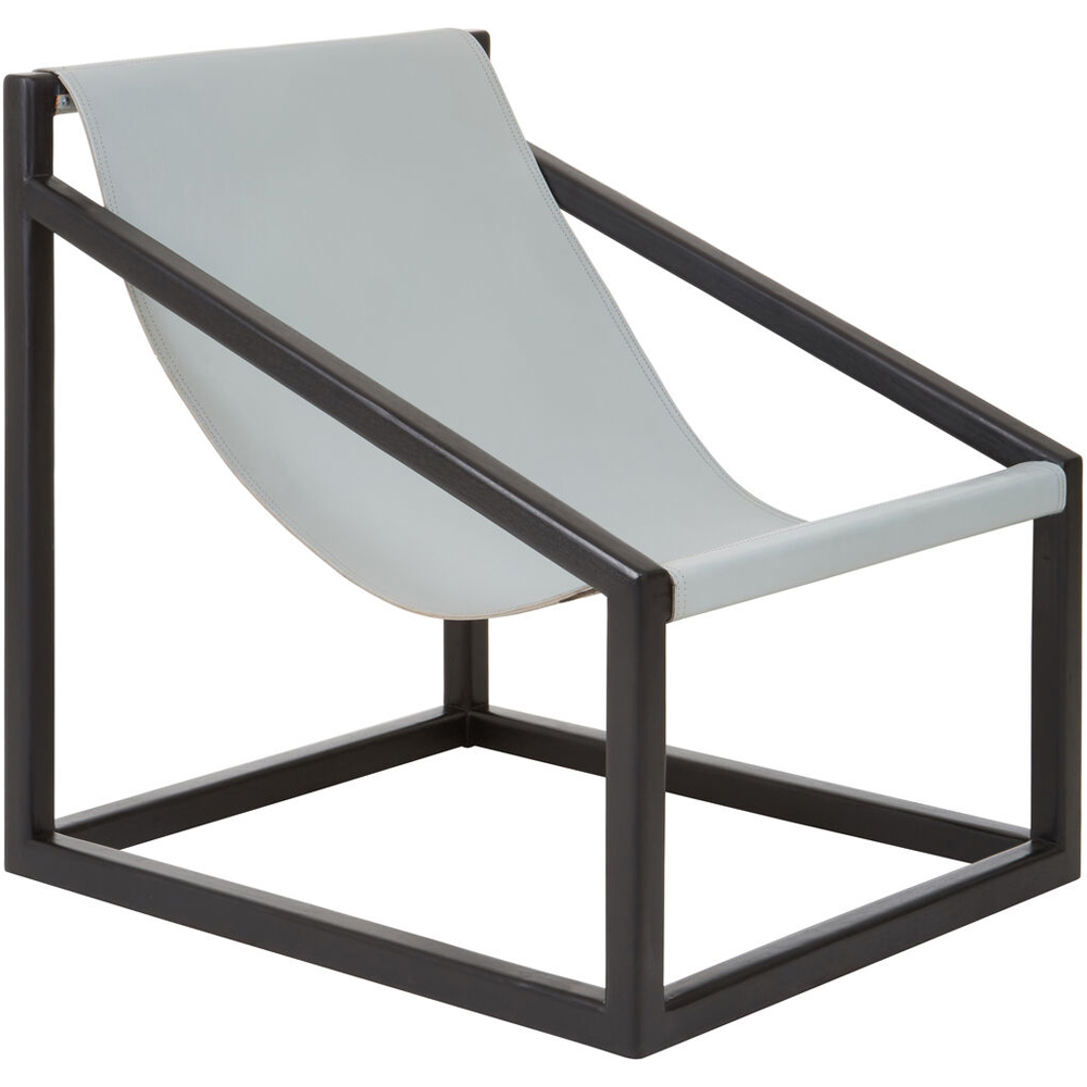 Premier Housewares Kendari Grey Cubic Frame Chair Image 2