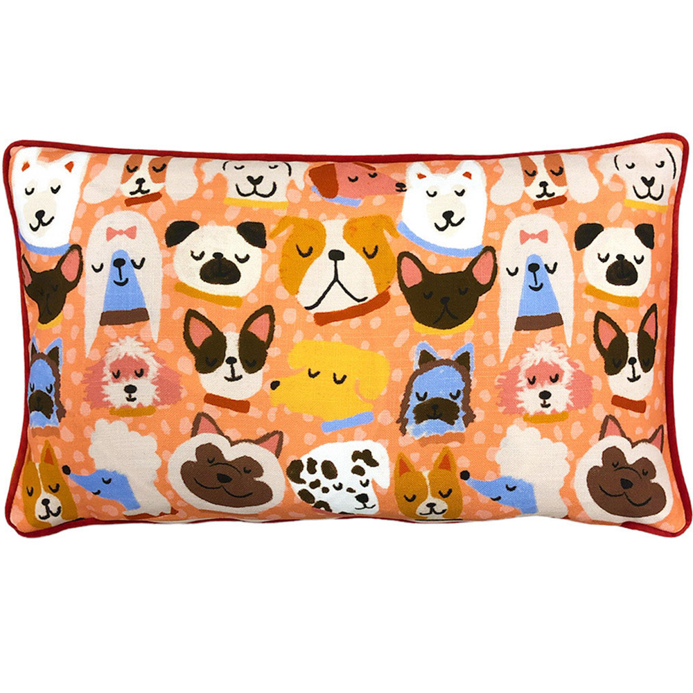 furn. Woofers Multicolour Reserved For The Dog Cushion Image 3